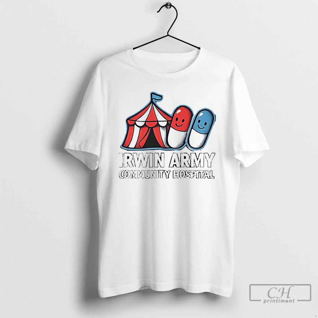 Classic Irwin Army Community Hospital Shirt Hoodie Sweatshirt | PurePodTees.com