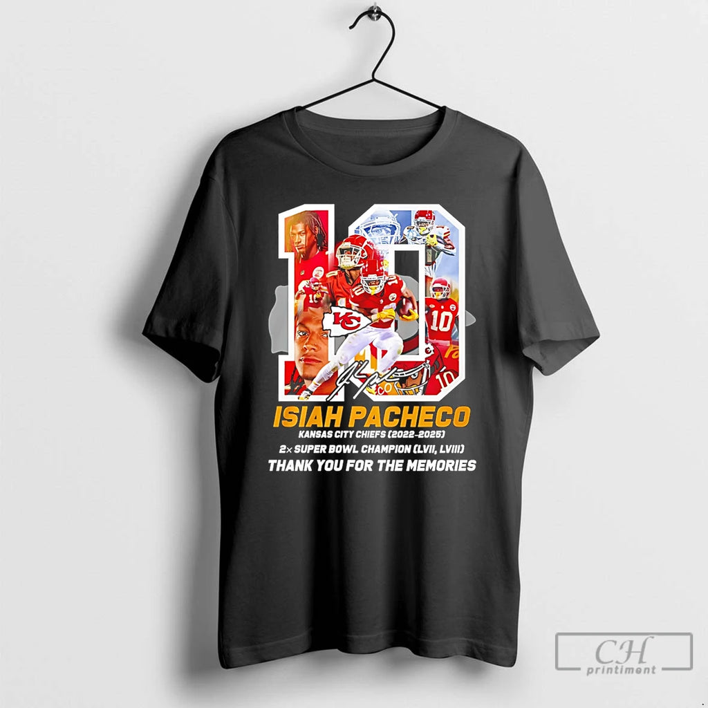 Classic Isiah Pacheco Kansas City Chiefs Thank You For The Memories