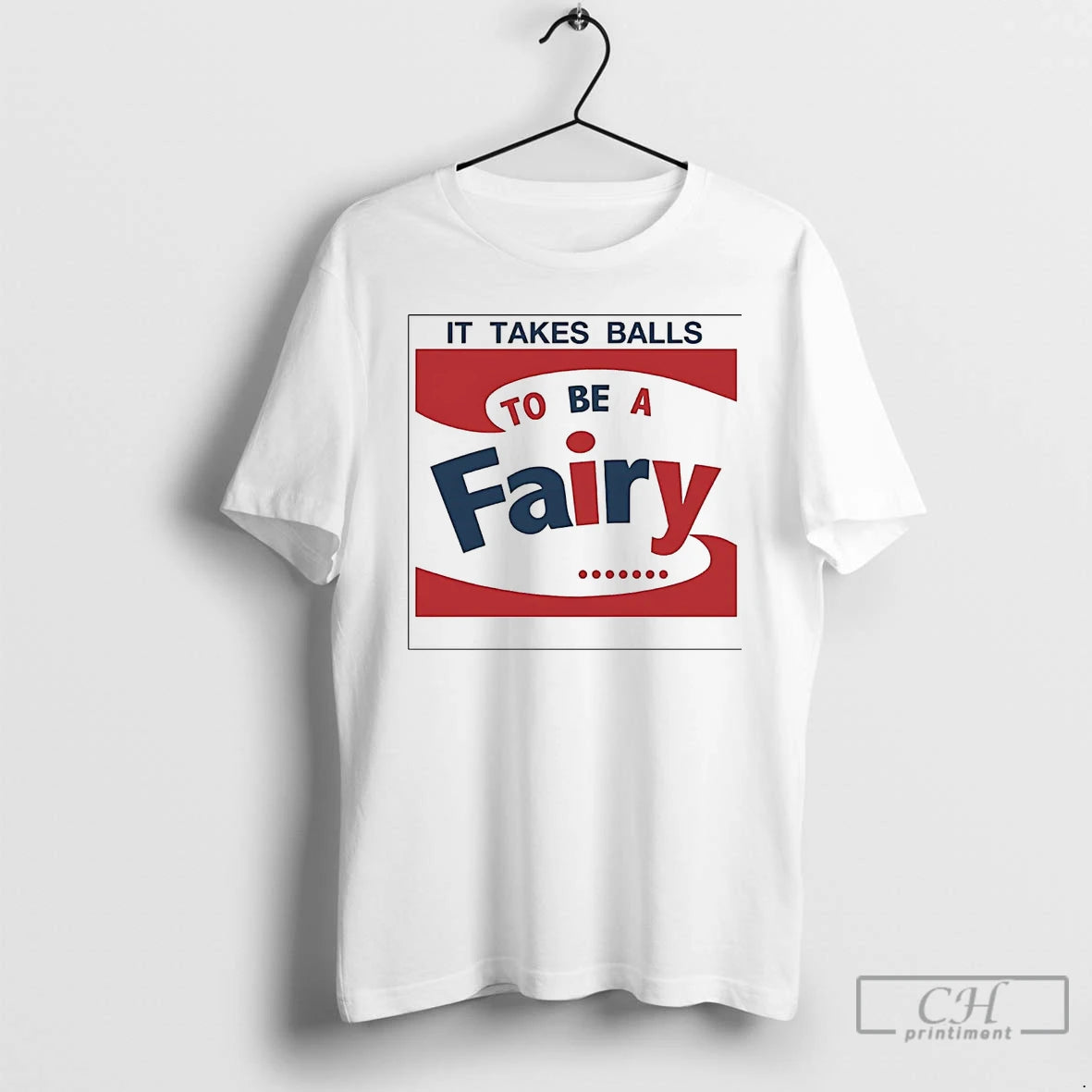 Classic It Takes Balls To Be A Fairy Shirt Hoodie Sweatshirt | PurePodTees.com