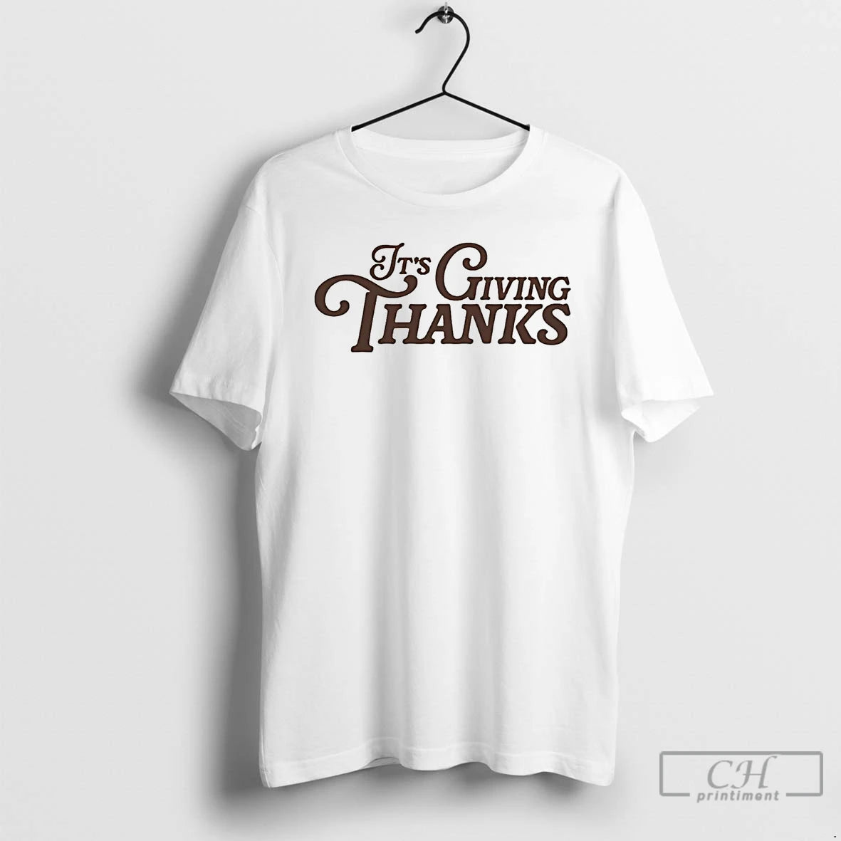 Classic Its Giving Thanks For Thanksgiving T Shirts Hoodie Sweatshirt | PurePodTees.com