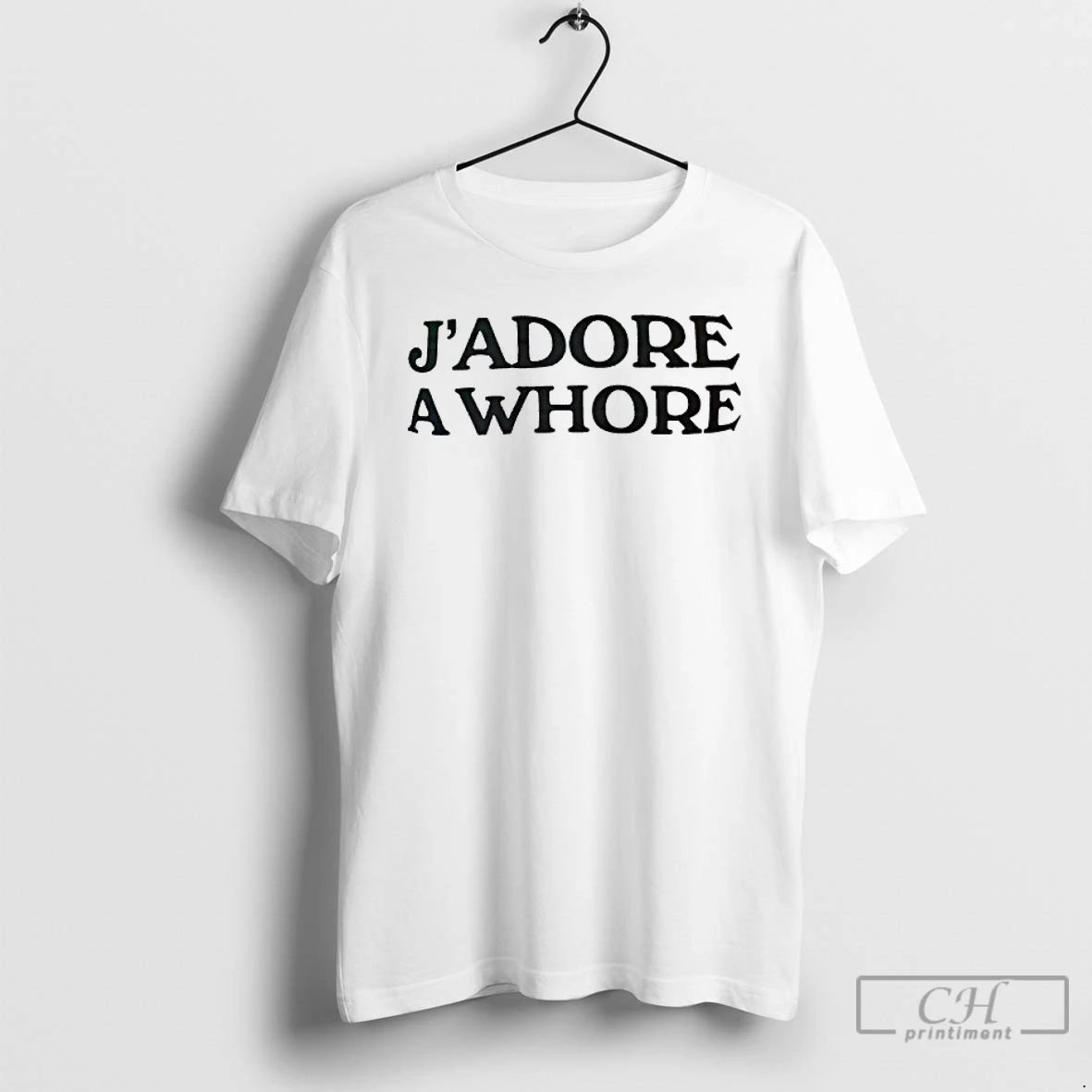 Classic Jadore A Whore T Shirts Hoodie Sweatshirt | PurePodTees.com