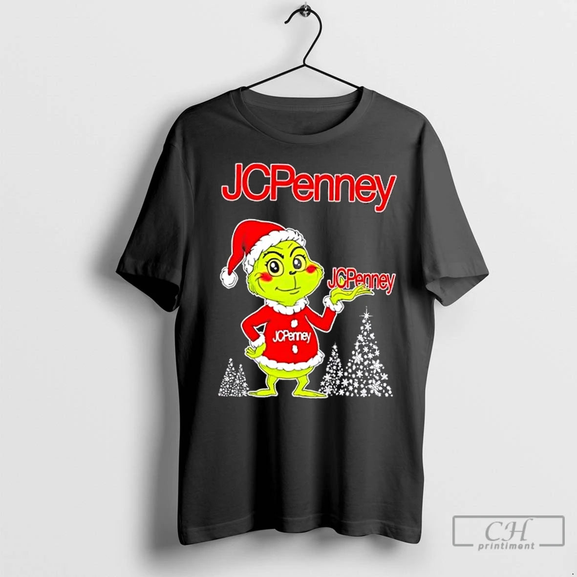 Classic Jcpenney And Grinchmas Christmas Tree Shirt Hoodie Sweatshirt | PurePodTees.com