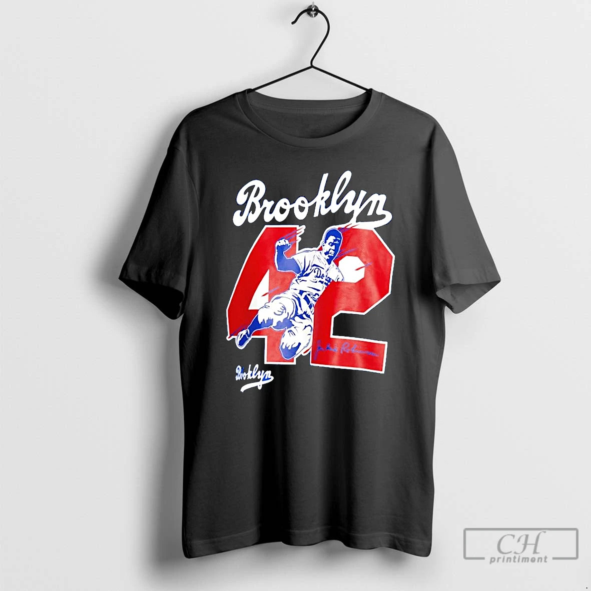Classic Jackie Robinson Dodgers Legends Collection Vintage Logo T Shirts Hoodie Sweatshirt | PurePodTees.com