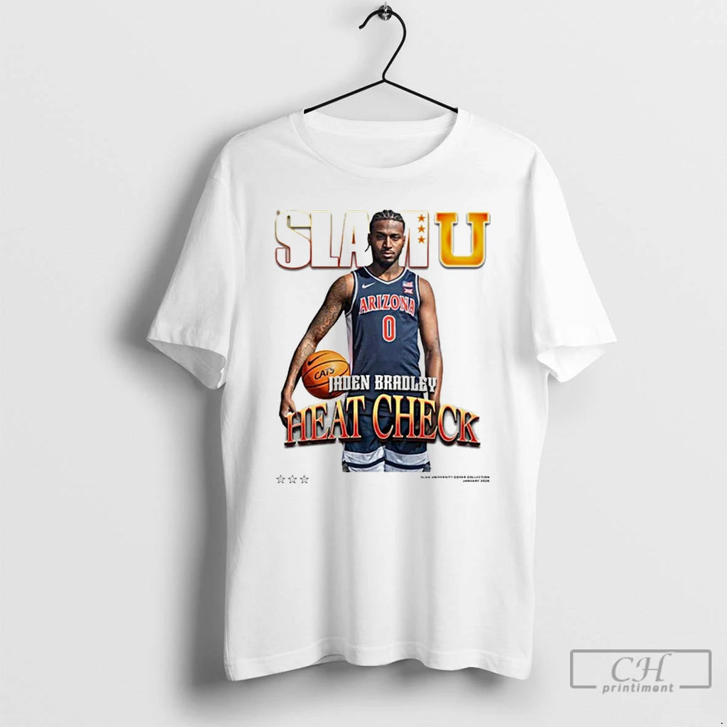 Classic Jaden Bradley Arizona Wildcats Slamu Heat Check Cover