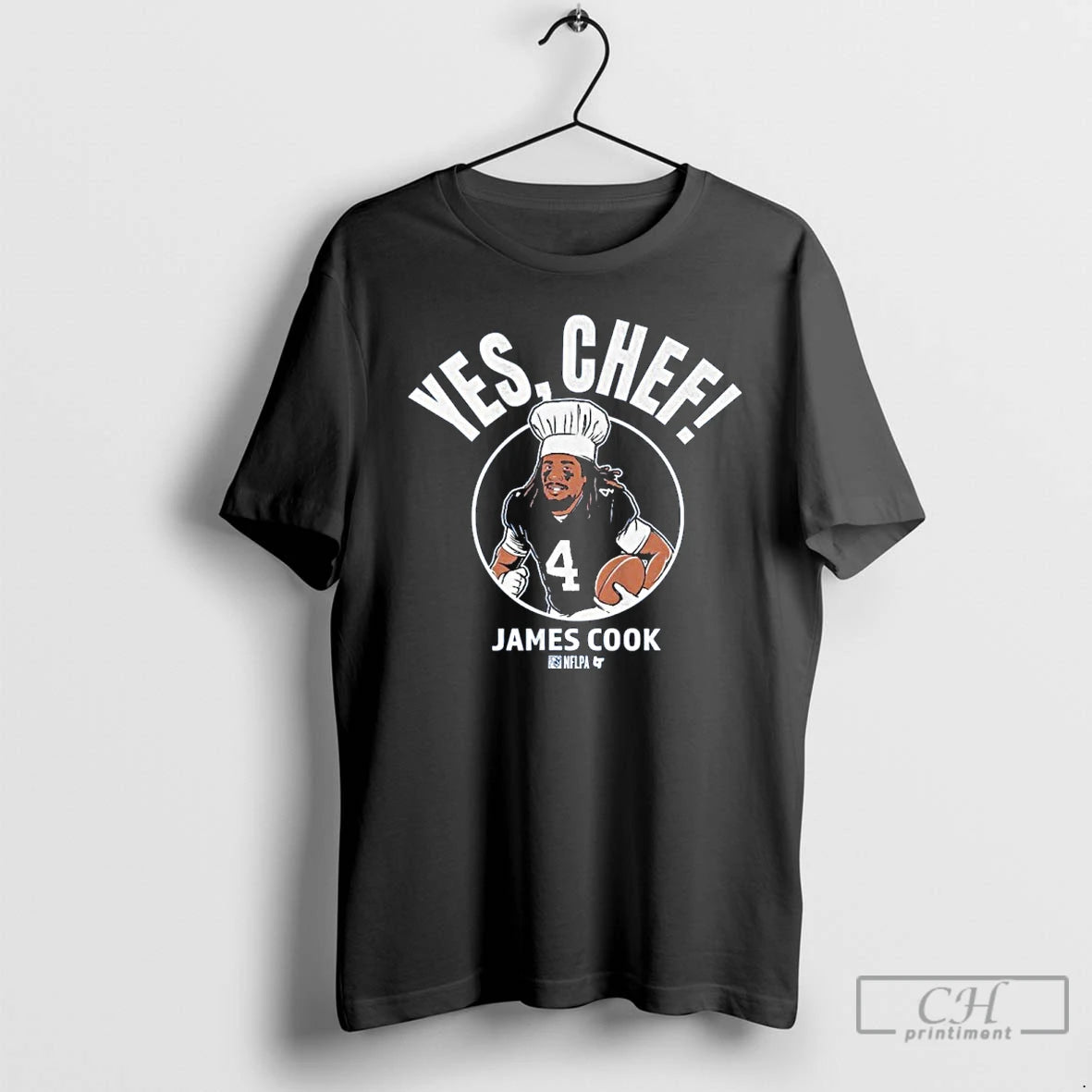 Classic James Cook Yes Chef T Shirts Hoodie Sweatshirt | PurePodTees.com