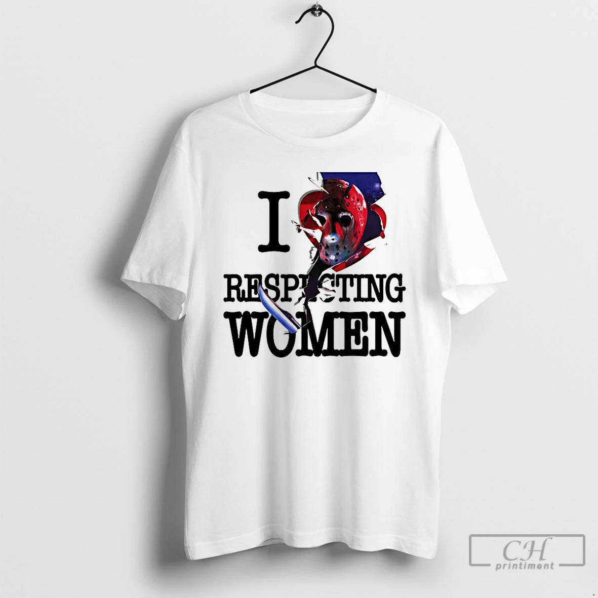 Classic Jason Voorhees I Love Respecting Women Inside Me Shirt Hoodie Sweatshirt | PurePodTees.com