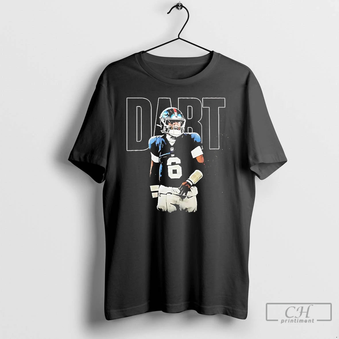 Classic Jaxson Dart Portrait Ny Giants T Shirts Hoodie Sweatshirt | PurePodTees.com