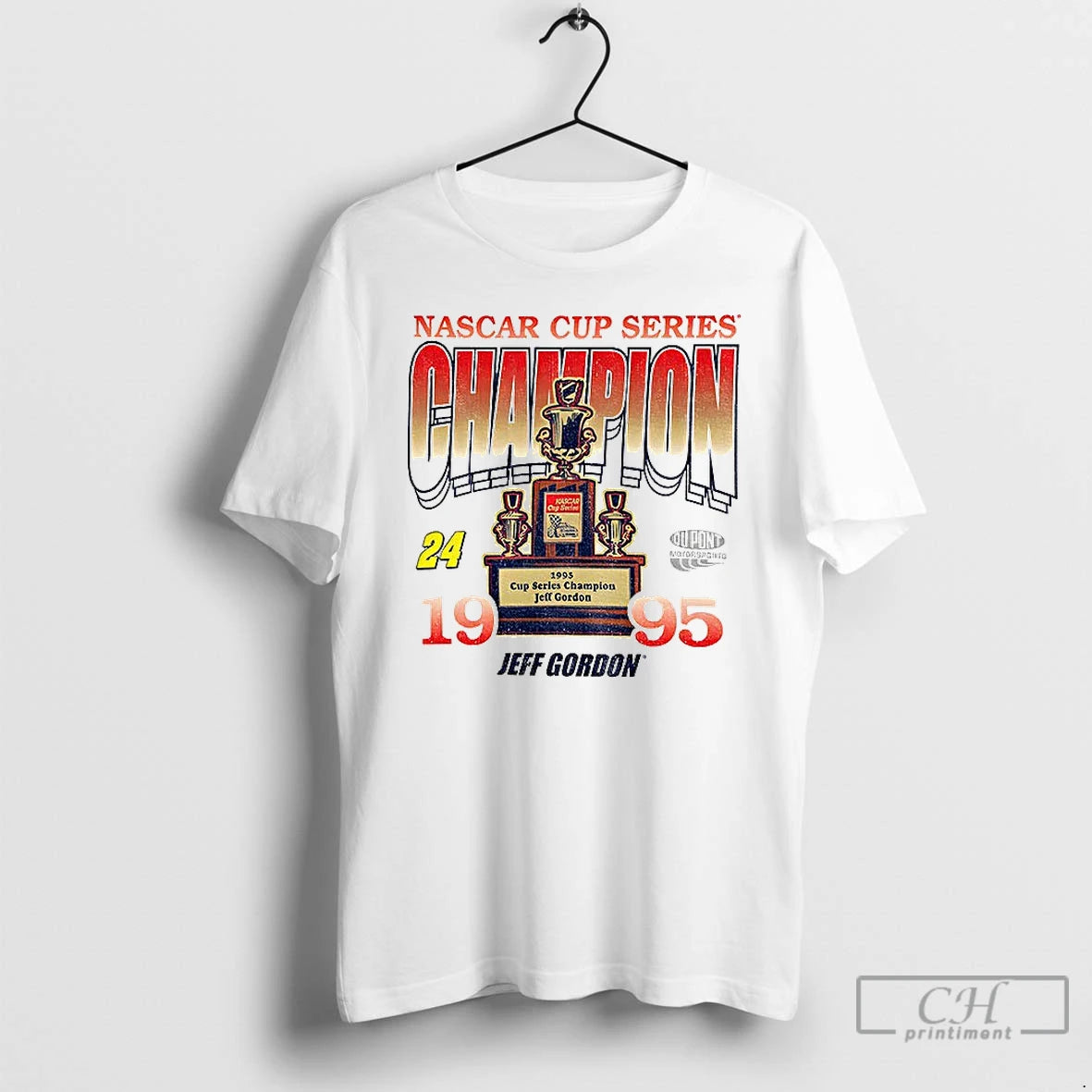 Classic Jeff Gordon 47 1995 Nascar Cup Series Champion Race Day Foundation T Shirts Hoodie Sweatshirt | PurePodTees.com