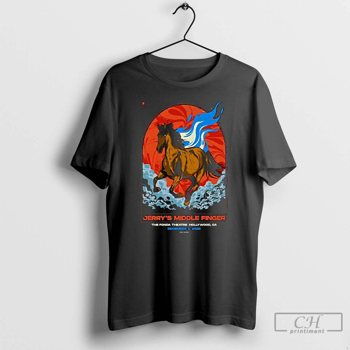 Classic Jerrys Middle Finger Hollywood December 6 2025 Long Sleve T Shirts Hoodie Sweatshirt | PurePodTees.com