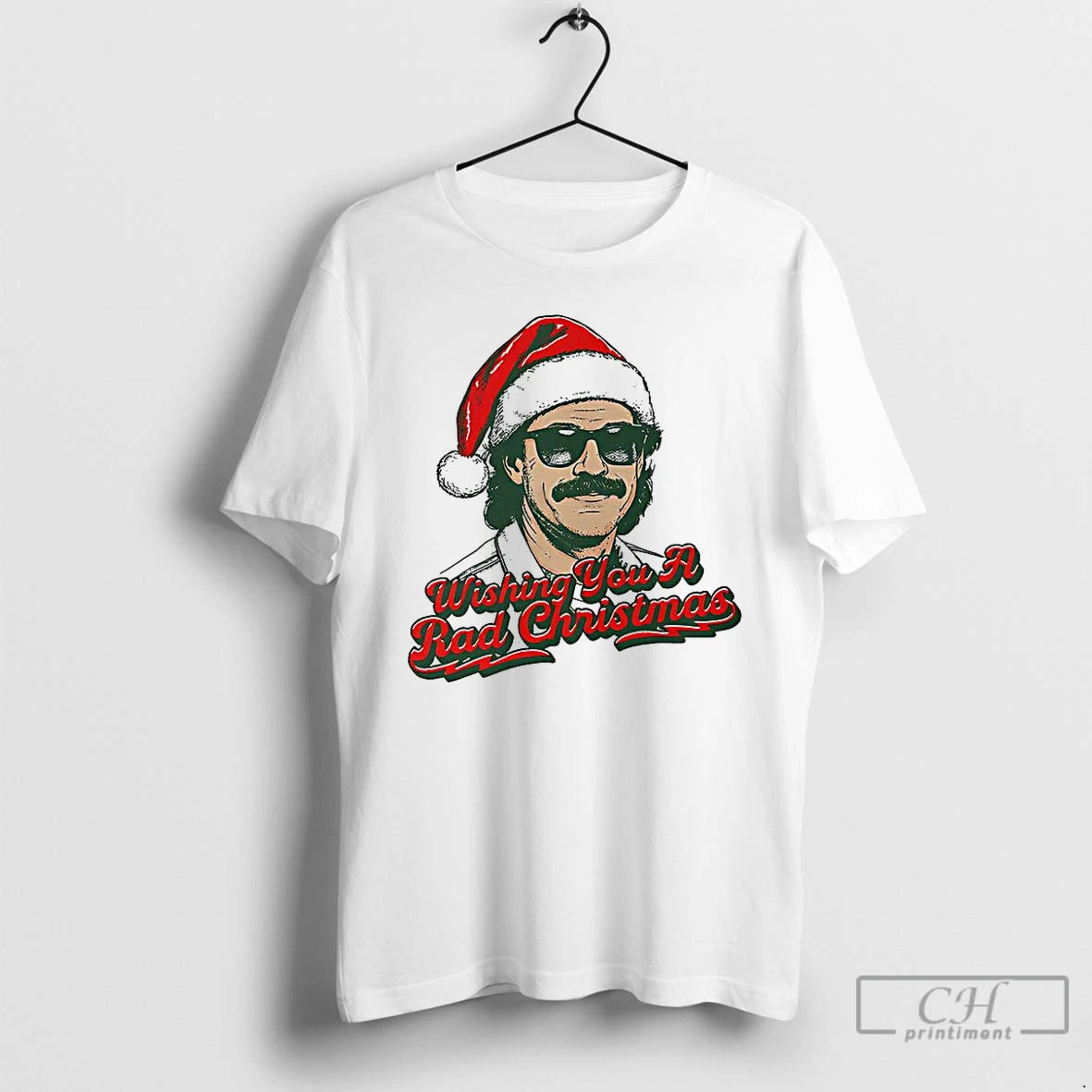 Classic Jim Mcdonald Wishing You A Rad Christmas Meme T Shirts Hoodie Sweatshirt | PurePodTees.com