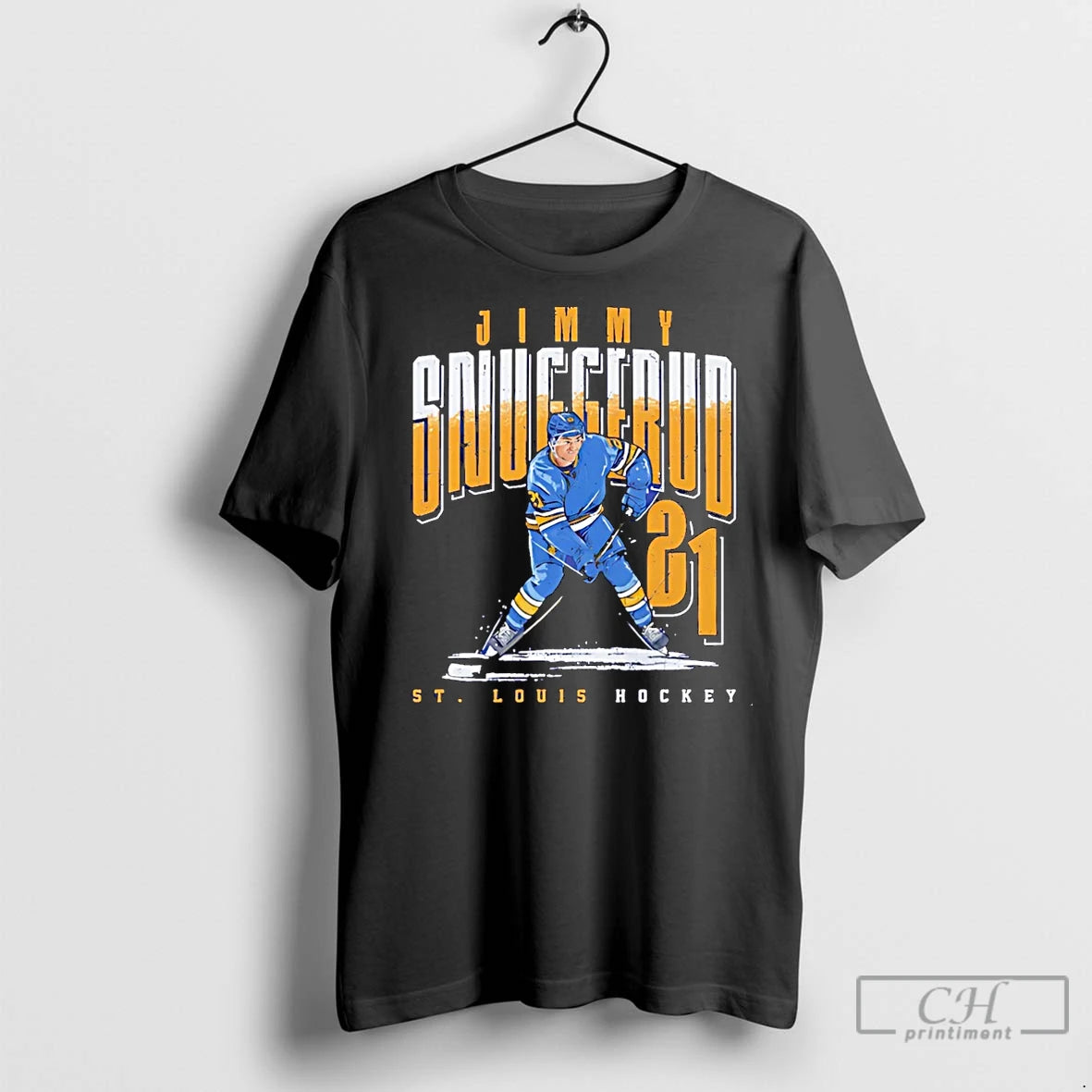 Classic Jimmy Snuggerud St Louis Blues Hockey Graphic Christmas Ornaments Shirt Hoodie Sweatshirt | PurePodTees.com