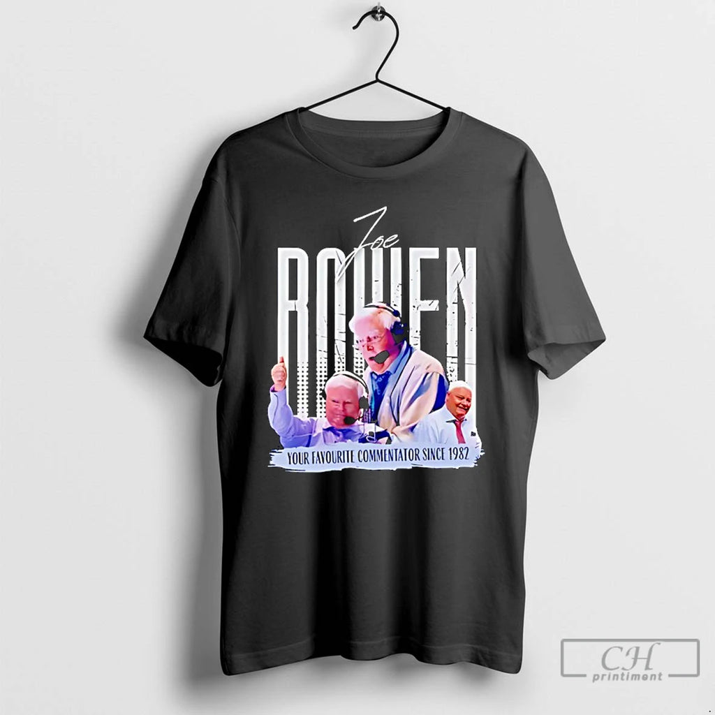 Classic Joe Bowen Your Favourite Commentator Since 1982 Shirt Hoodie Sweatshirt | PurePodTees.com
