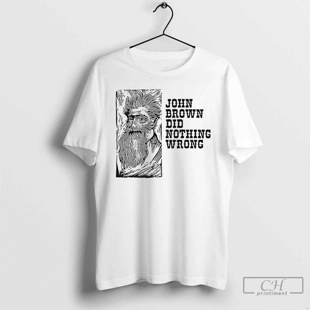 Classic John Brown Did Nothing Wrong Art Vintage Shirt Hoodie Sweatshirt | PurePodTees.com