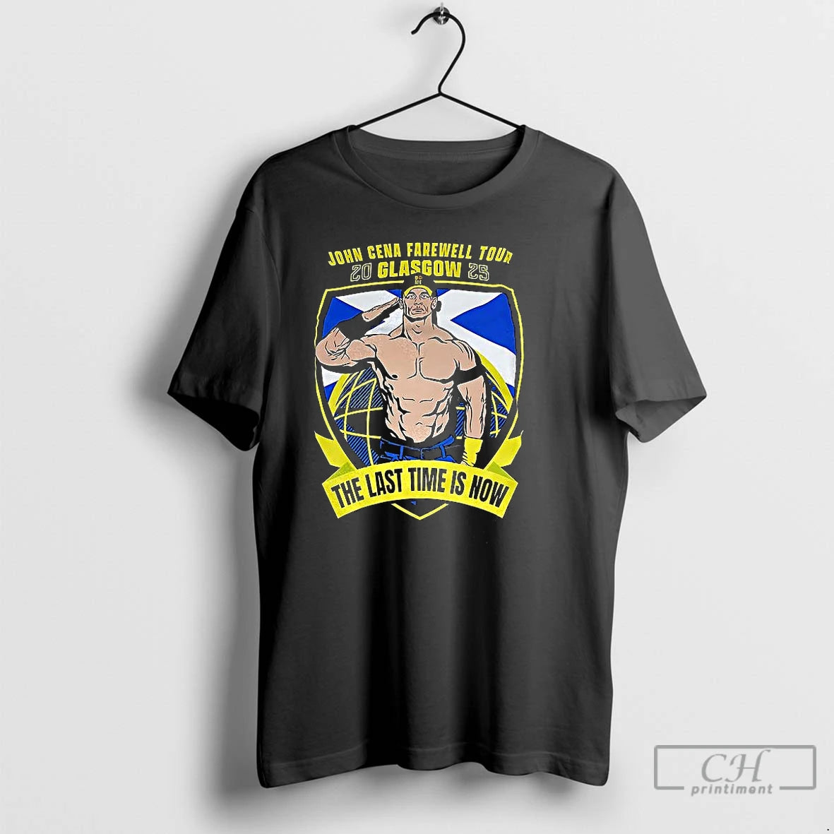 Classic John Cena Farewell Tour Glasgow 2025 Shirt Hoodie Sweatshirt | PurePodTees.com
