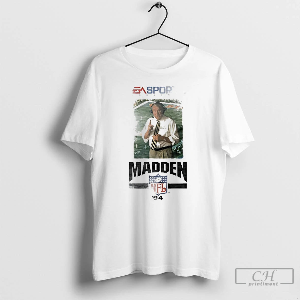 Classic Johnny Majors Ea Sports Madden 94 Shirt Hoodie Sweatshirt | PurePodTees.com