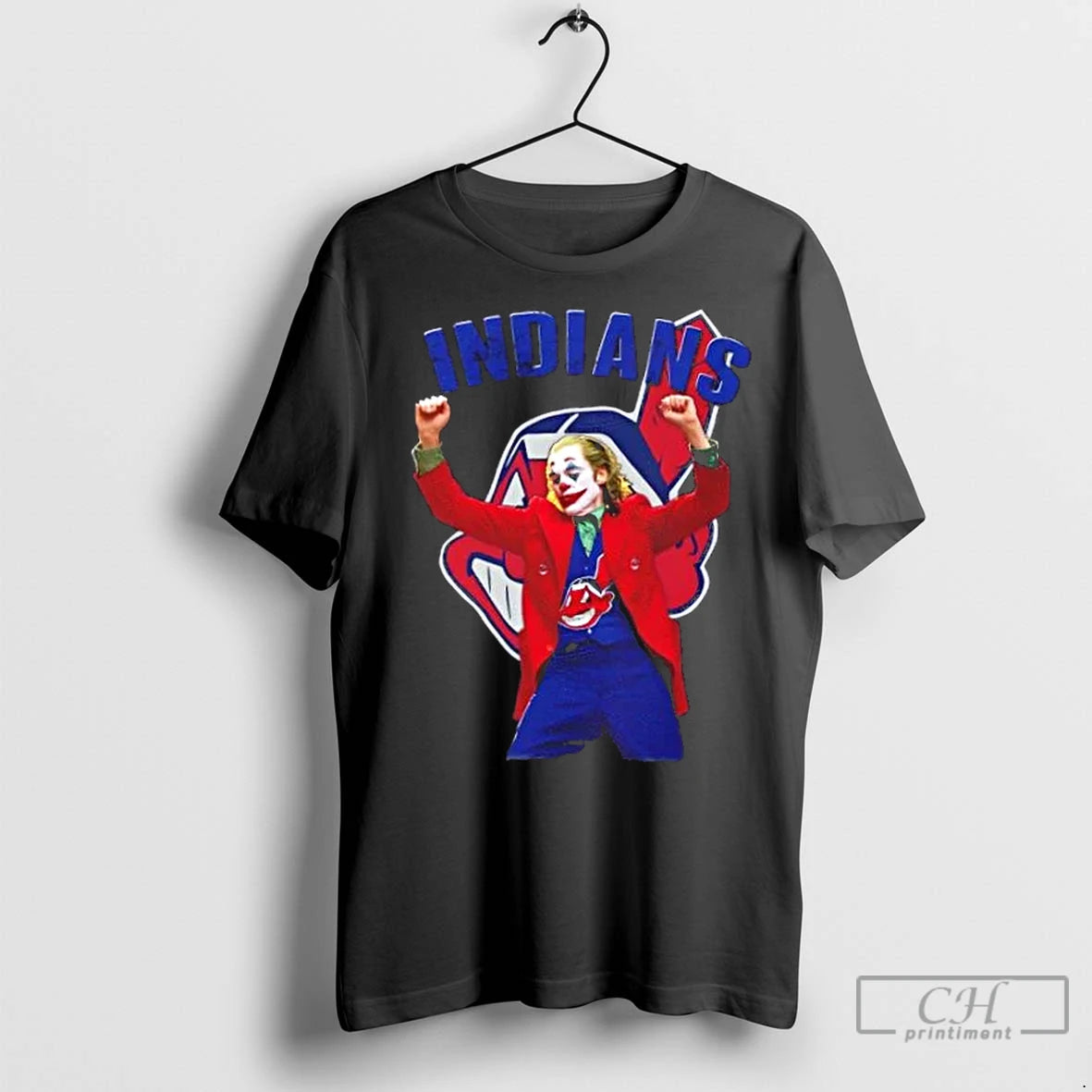 Classic Joker Dabbing X Cleveland Indians Baseball Shirt Hoodie Sweatshirt | PurePodTees.com