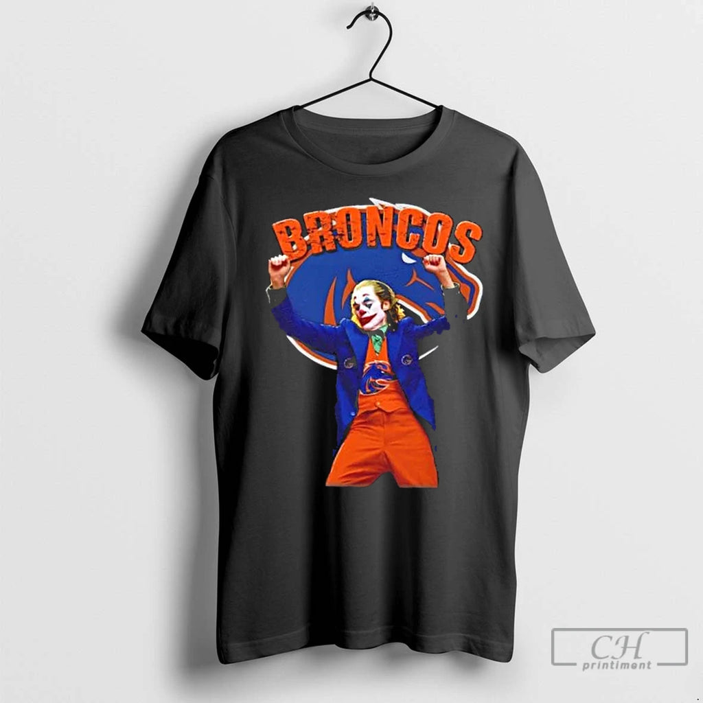 Classic Joker X Boise State Broncos Football Shirt Hoodie Sweatshirt | PurePodTees.com