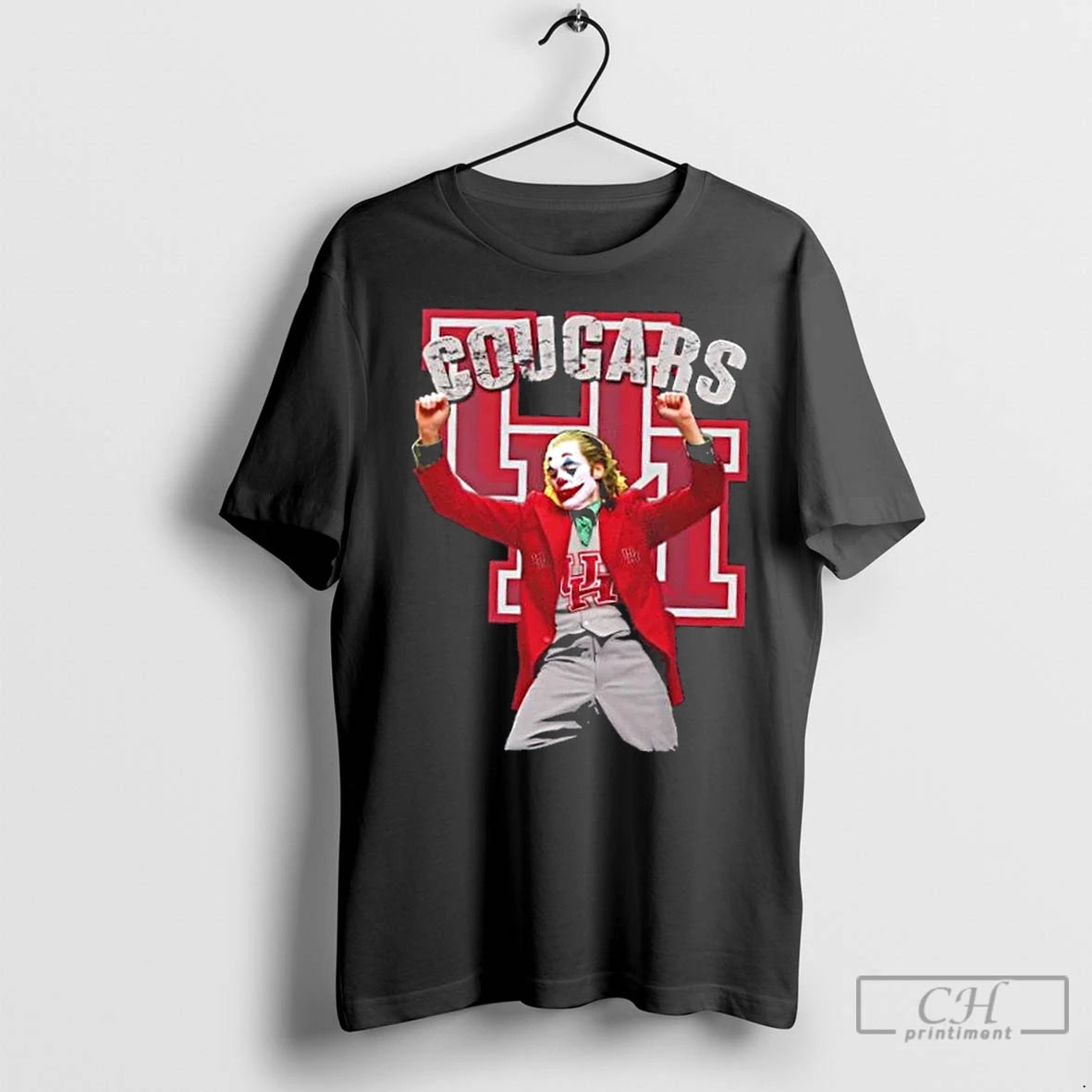 Classic Joker X Houston Cougars Football Shirt Hoodie Sweatshirt | PurePodTees.com