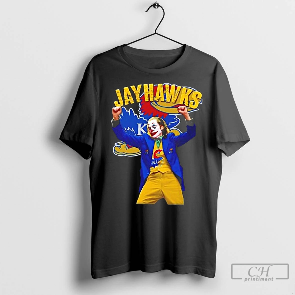 Classic Joker X Kansas Jayhawks Football Shirt Hoodie Sweatshirt | PurePodTees.com