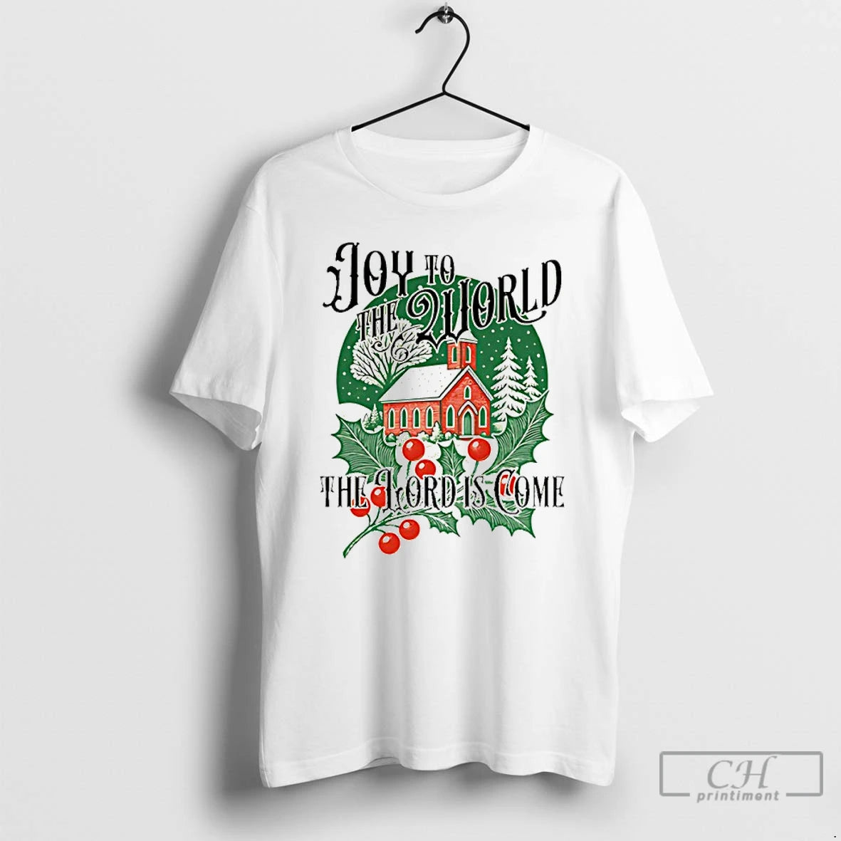 Classic Joy To The World The Lord Is Come Christmas Shirt Hoodie Sweatshirt | PurePodTees.com