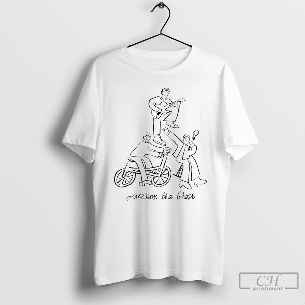 Classic Jukebox The Ghost Bicycle Shirt Hoodie Sweatshirt | PurePodTees.com