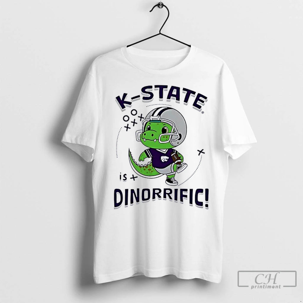 Classic K State Wildcats Football Dinorrific Shirt Hoodie Sweatshirt | PurePodTees.com