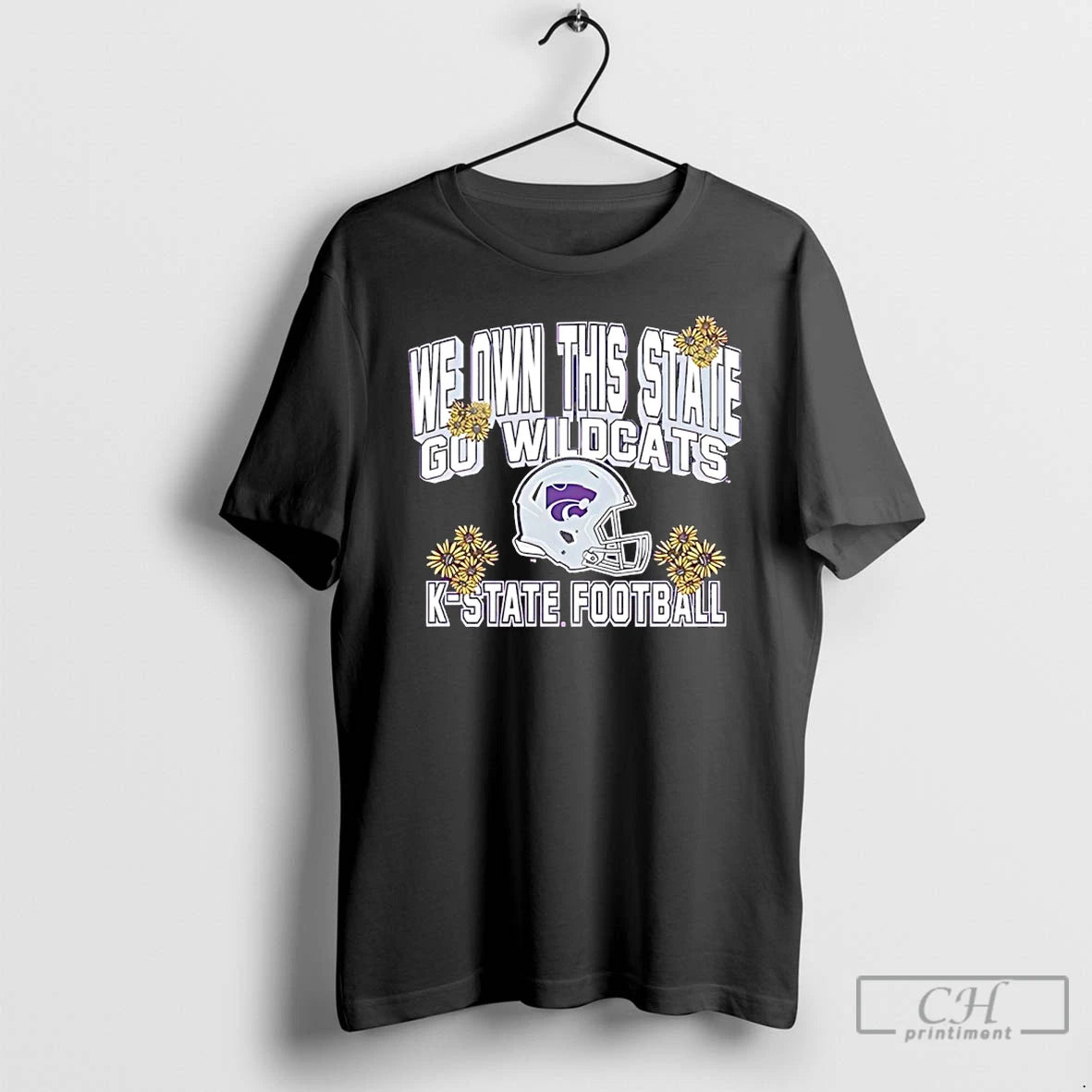 Classic K State Football We Own This State Go Wildcats Sunflower Showdown Champs T Shirts Hoodie Sweatshirt | PurePodTees.com