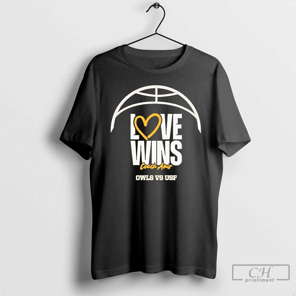 Classic Ksu Owls And South Florida Face Off 2025 Love Wins Coach Amir T Shirts Hoodie Sweatshirt | PurePodTees.com
