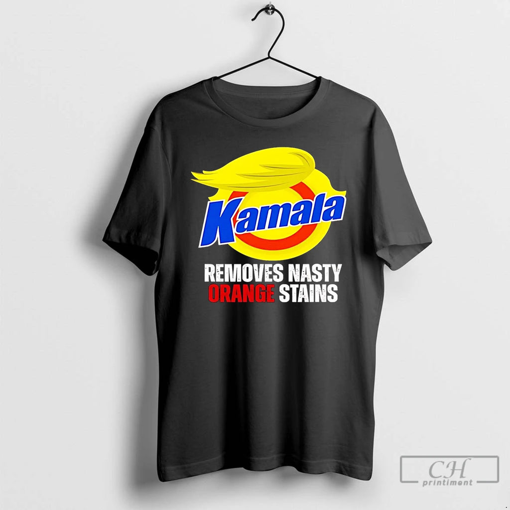 Classic Kamala Removes Nasty Orange Stains Trump T Shirts Hoodie Sweatshirt | PurePodTees.com