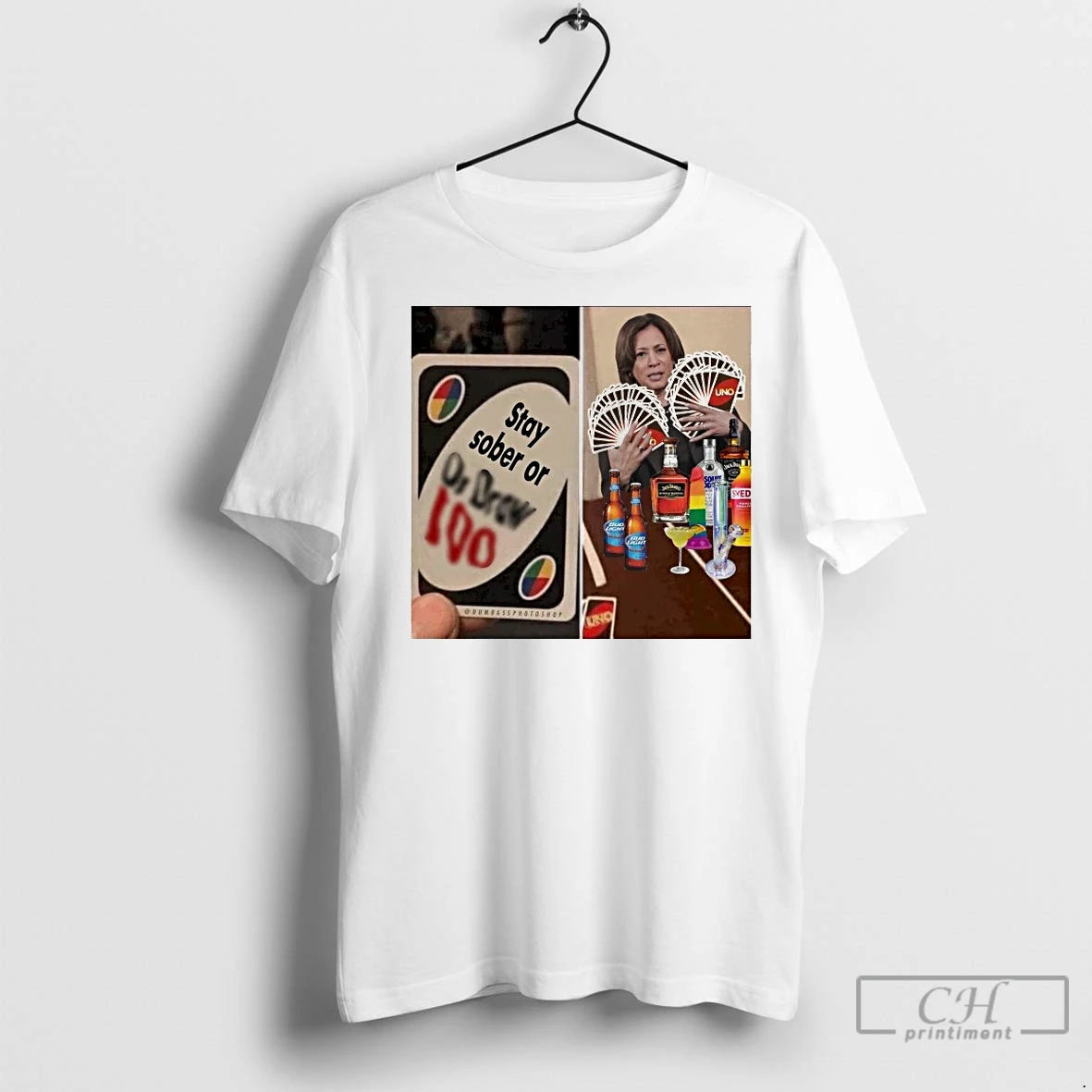 Classic Kamala Uno Stay Sober Or Drunk Aunt Shirt Hoodie Sweatshirt | PurePodTees.com
