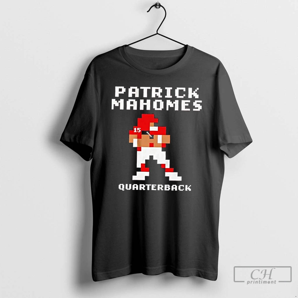 Classic Kansas City Chiefs Patrick Mahomes Quarterback Retro Baller T Shirts