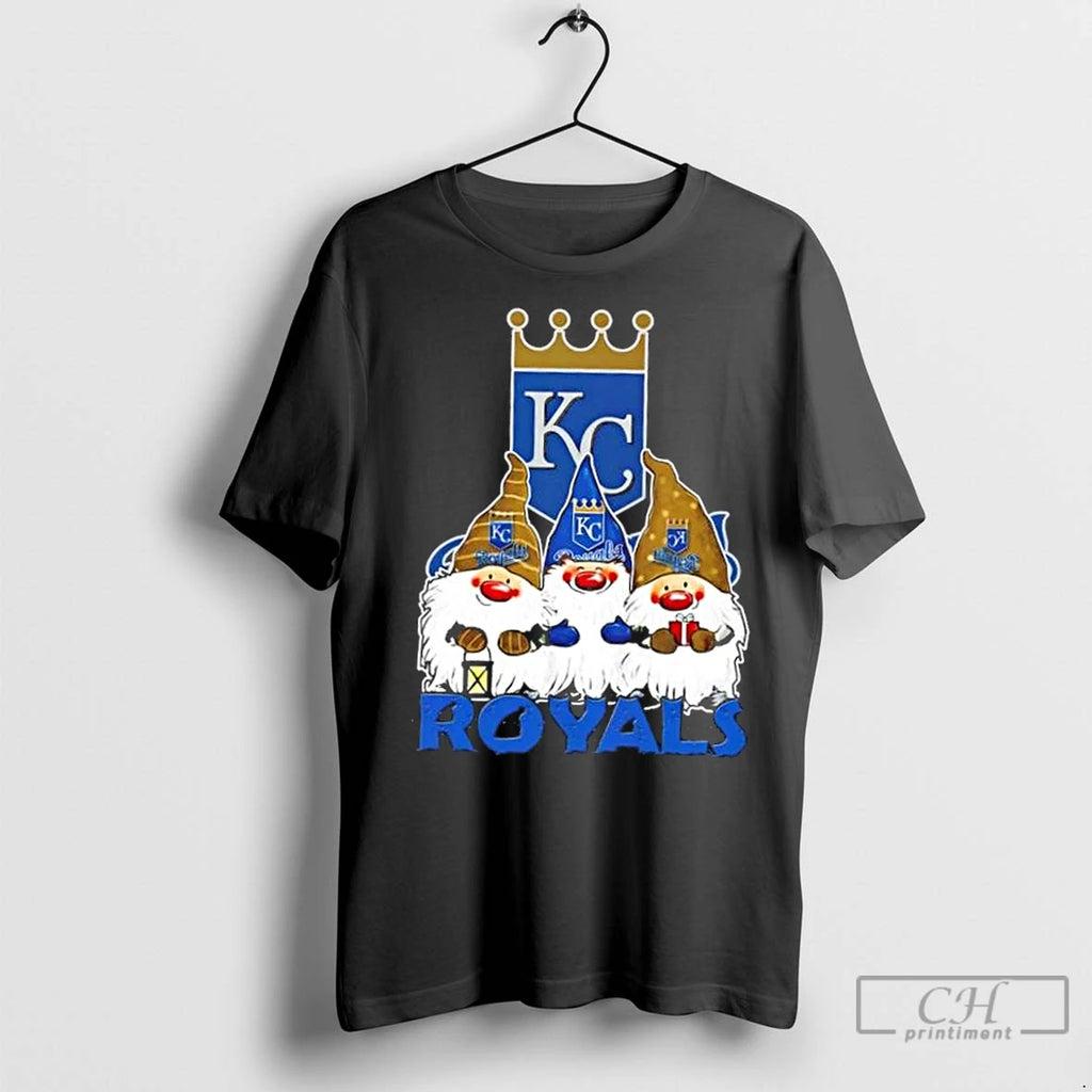 Classic Kansas City Royals X Gnomes Xmas Christmas Shirt Hoodie Sweatshirt | PurePodTees.com