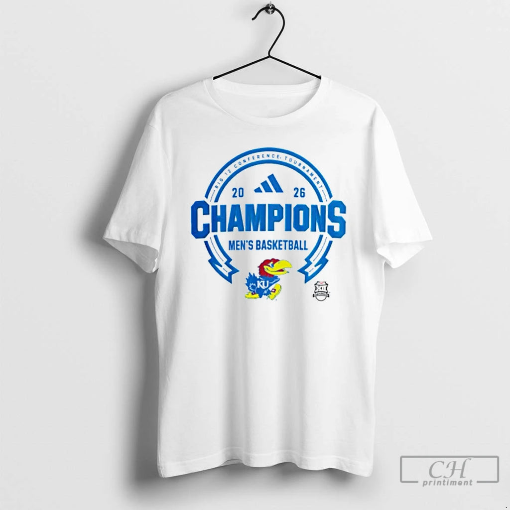 Classic Kansas Jayhawks Mens Basketball Big 12 Champions 2026