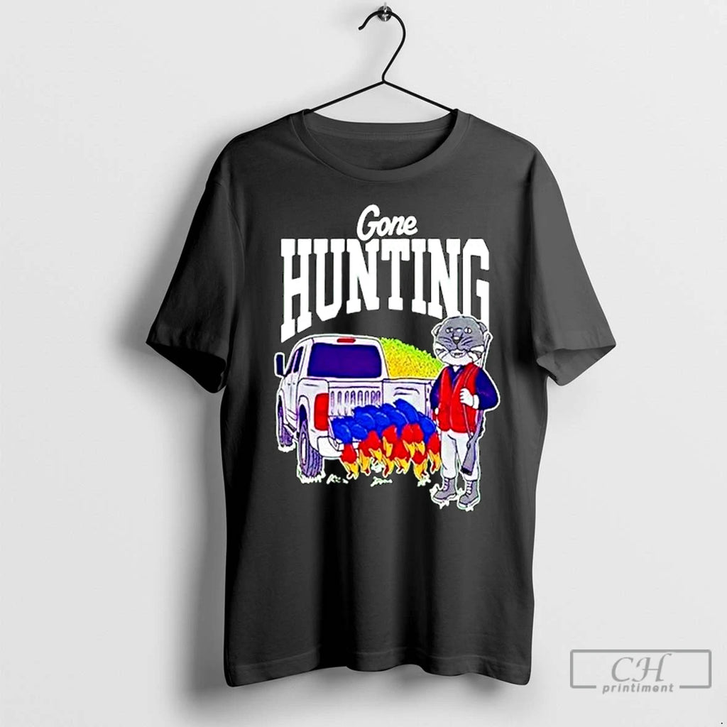 Classic Kansas State Beat Kansas Jayhawks Gone Hunting Ornaments Shirt Hoodie Sweatshirt | PurePodTees.com