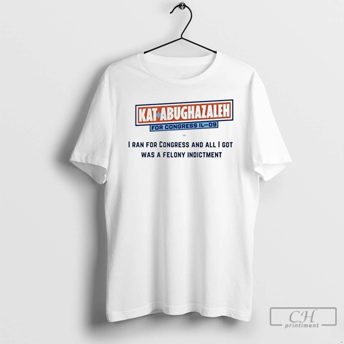 Classic Kat Abughazaleh For Congress T Shirts Hoodie Sweatshirt | PurePodTees.com