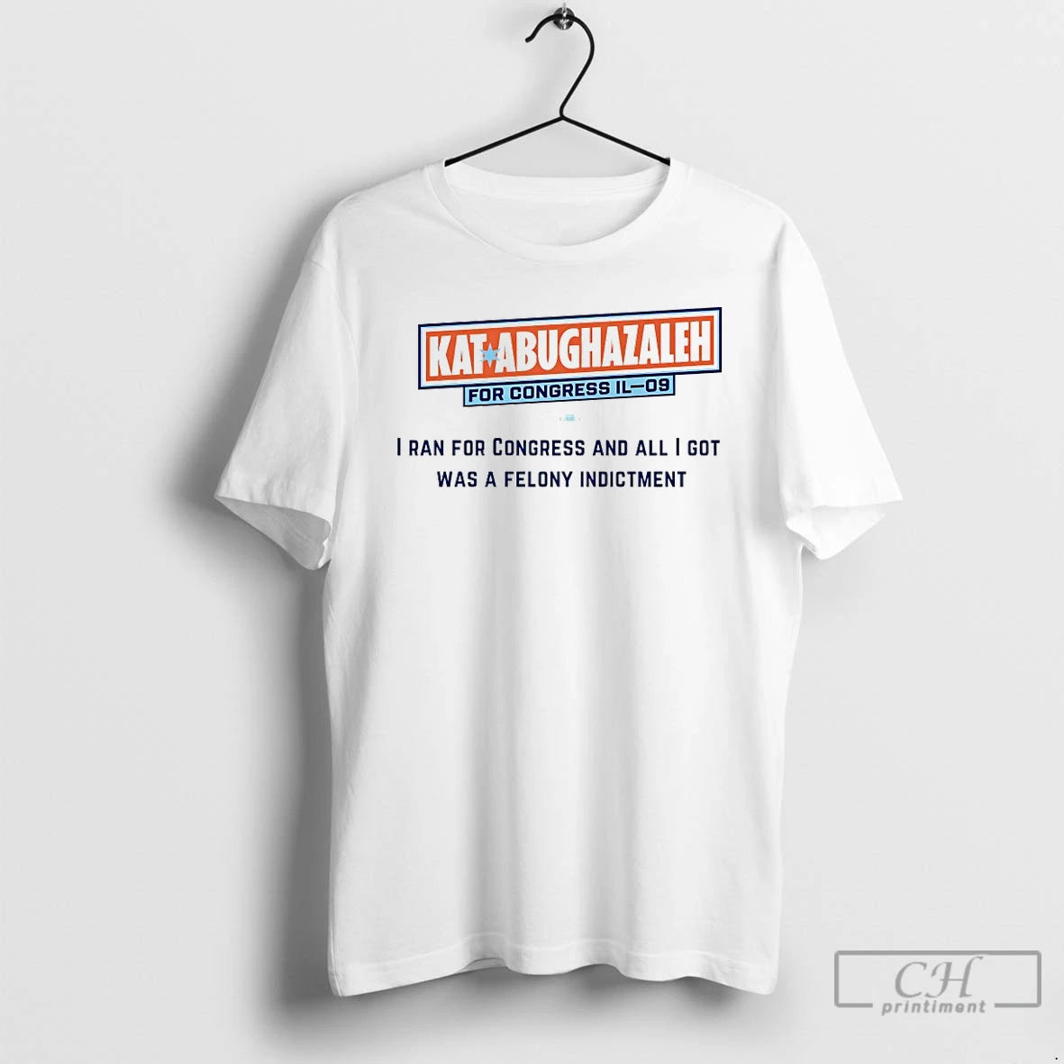 Classic Kat Abughazaleh For Congress Il 09 I Ran For Congress T Shirts Hoodie Sweatshirt | PurePodTees.com