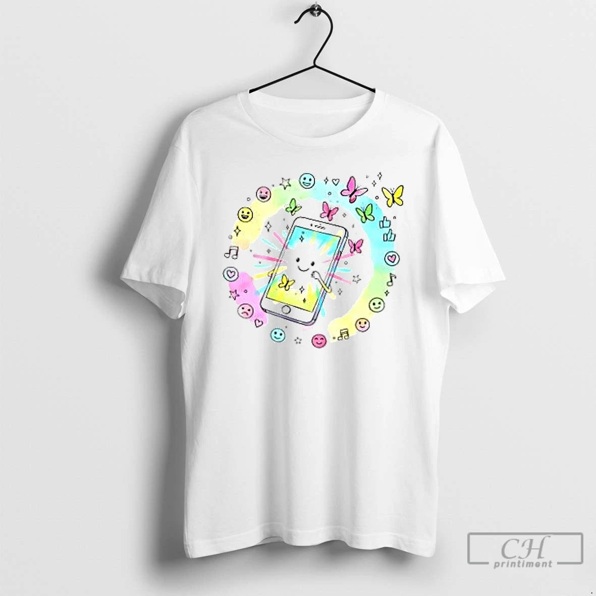 Classic Kawaii Kitten On Retro Game Controller Funny T Shirts Hoodie Sweatshirt | PurePodTees.com