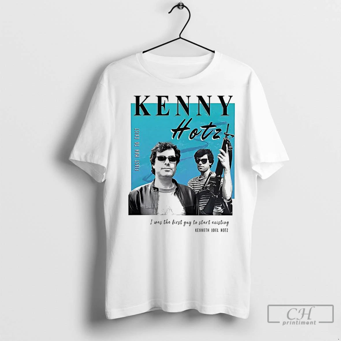 Classic Kenny Hotz First Man To Exist Shirt Hoodie Sweatshirt | PurePodTees.com