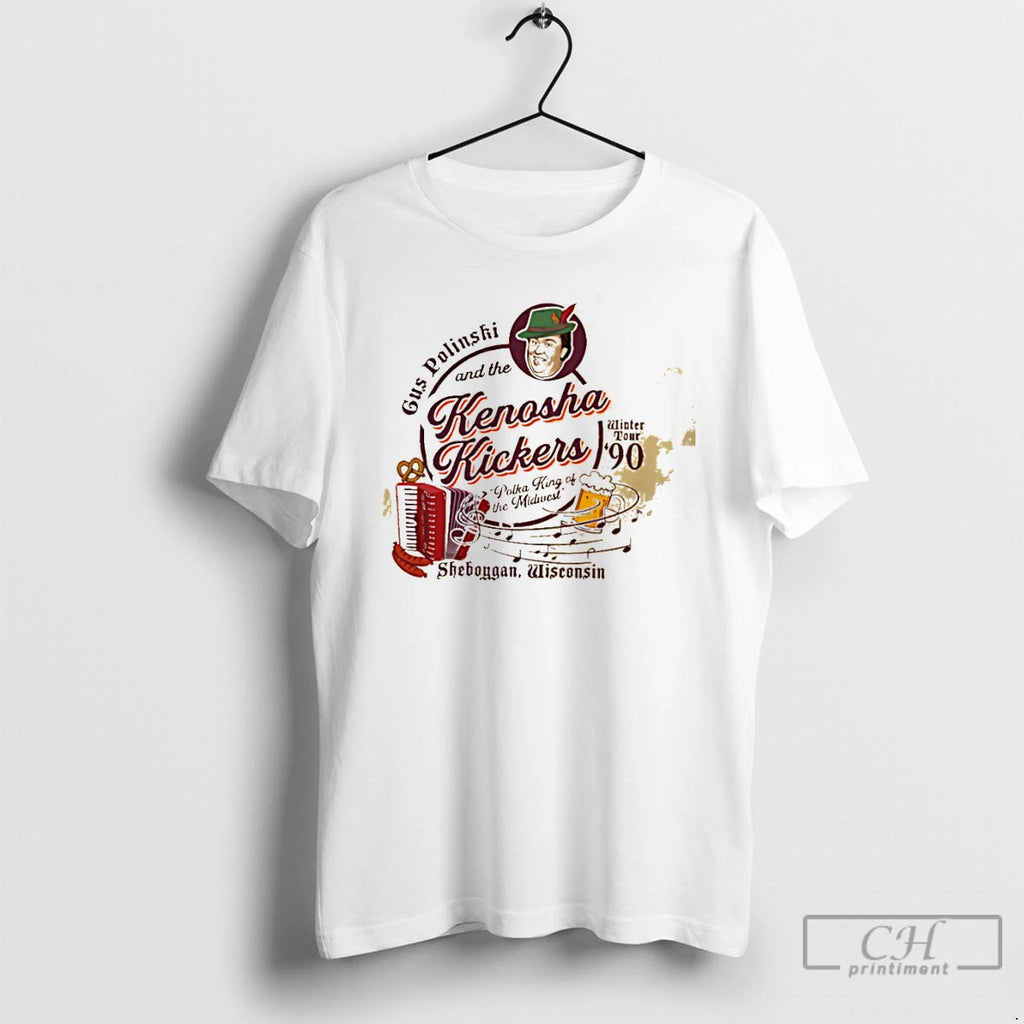 Classic Kenosha Kickers The Polka King Of The Midwest Graphic