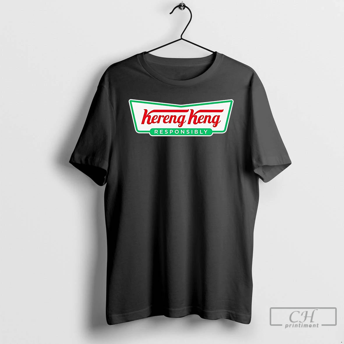 Classic Kereng Keng Responsibly Krispy Kreme Parody T Shirts Hoodie Sweatshirt | PurePodTees.com