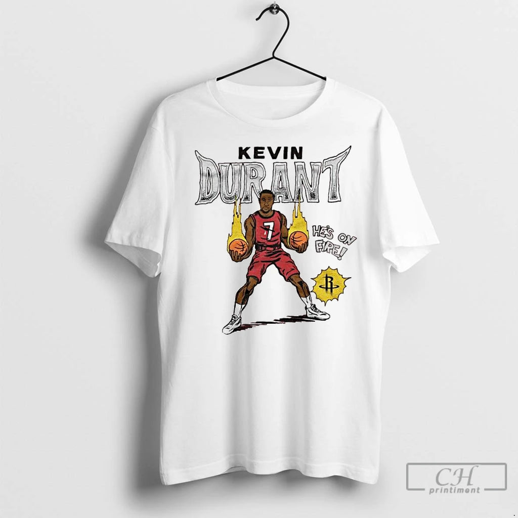 Classic Kevin Durant Nba Houston Rockets Comic Book Ornaments Shirt Hoodie Sweatshirt | PurePodTees.com