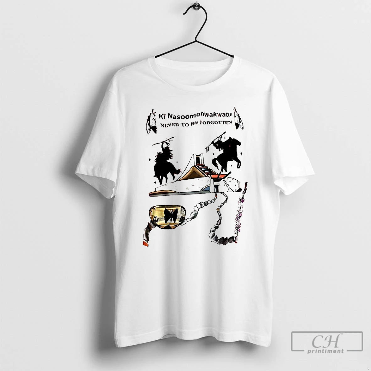 Classic Ki Nasoomoowakwatu Never To Be Forgotten Shirt Hoodie Sweatshirt | PurePodTees.com