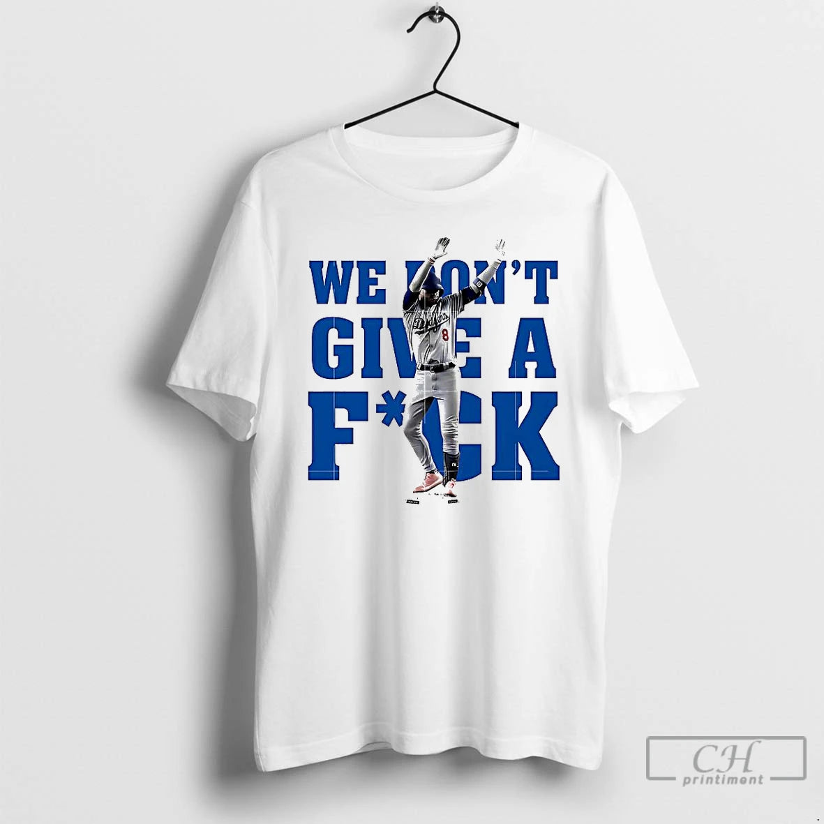 Classic Kike Hernandez We Dont Give A Fuck Funny T Shirts Hoodie Sweatshirt | PurePodTees.com
