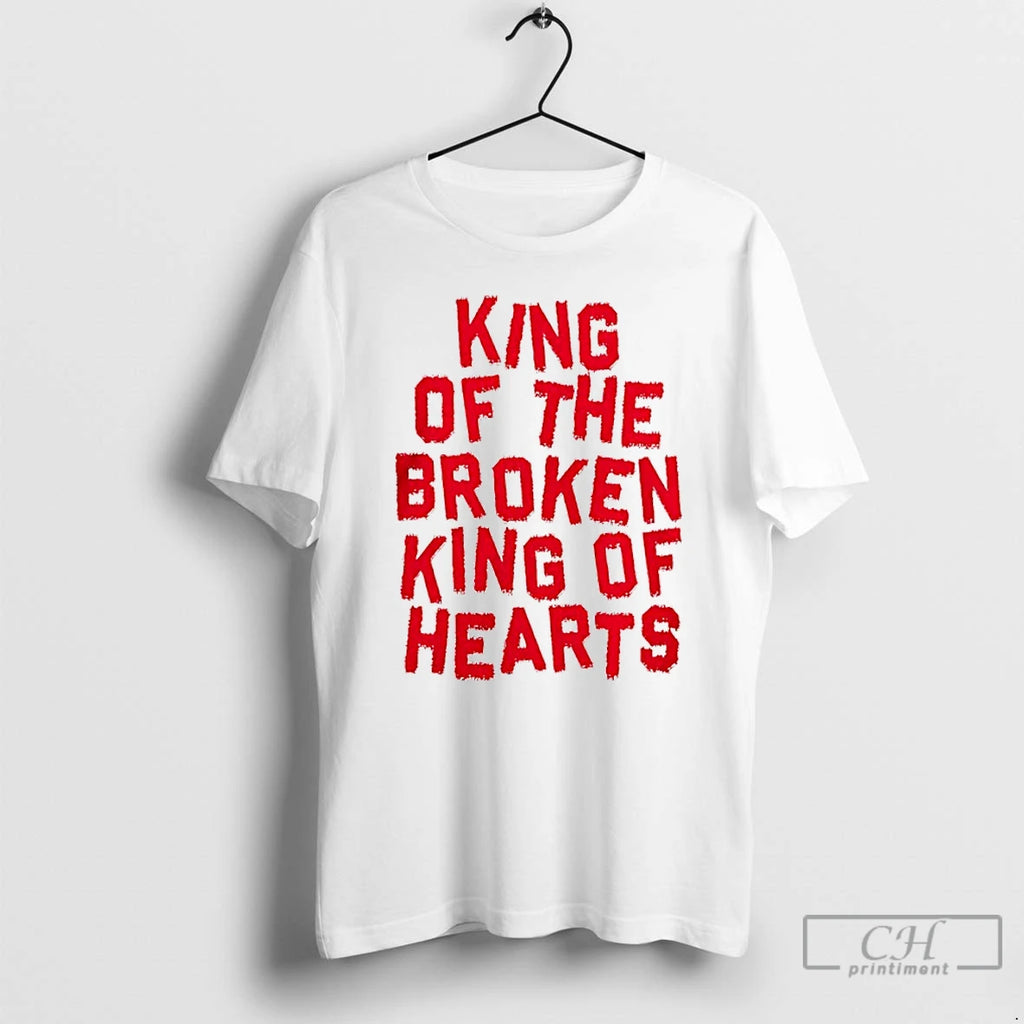 Classic King Of The Broken King Of Hearts T Shirts Hoodie Sweatshirt | PurePodTees.com