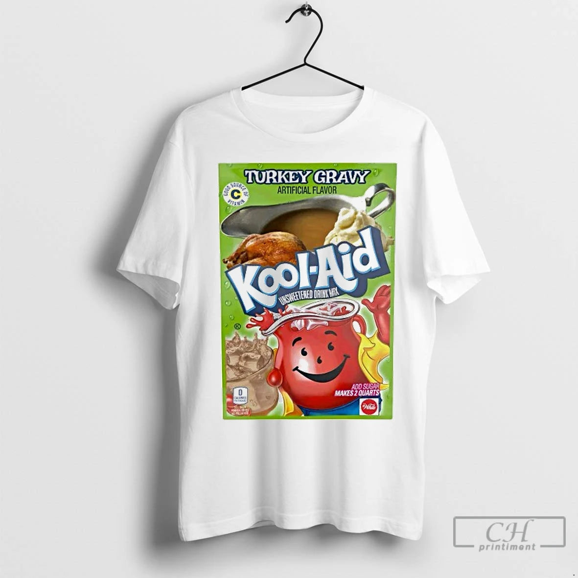 Classic Kool Aid Turkey Gravy Artificial Flavor Thanksgiving Shirt Hoodie Sweatshirt | PurePodTees.com