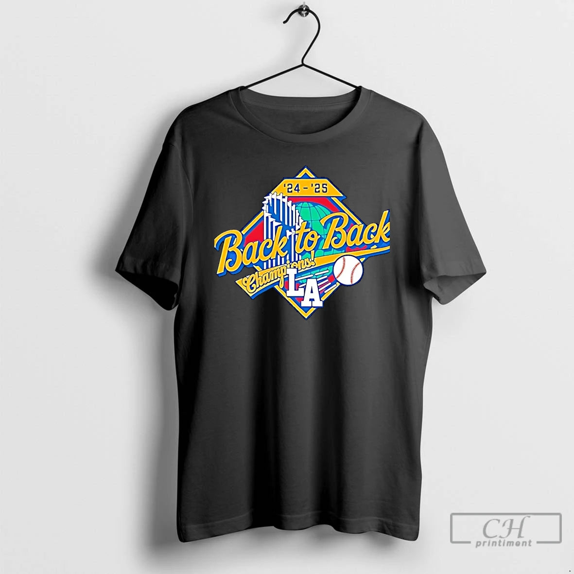 Classic La Dodgers 24 25 Back To Back World Series Champions Christmas T Shirts Hoodie Sweatshirt | PurePodTees.com