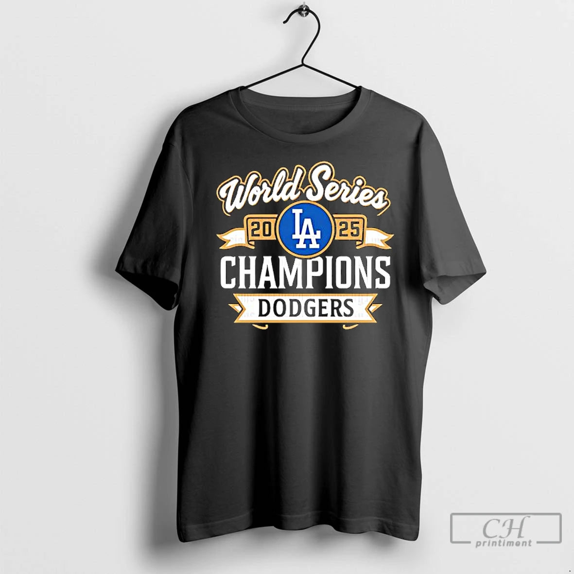 Classic La Dodgers As 2025 World Series Champions Central Logo Shirt Hoodie Sweatshirt | PurePodTees.com