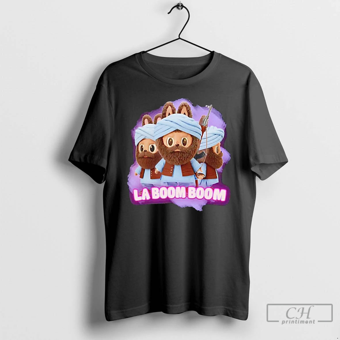 Classic La Boom Boom Labubu Graphic T Shirts Hoodie Sweatshirt | PurePodTees.com