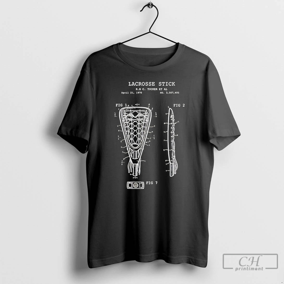 Classic Lacrosse Stick Rbc Tucker Et Al Paint T Shirts Hoodie Sweatshirt | PurePodTees.com