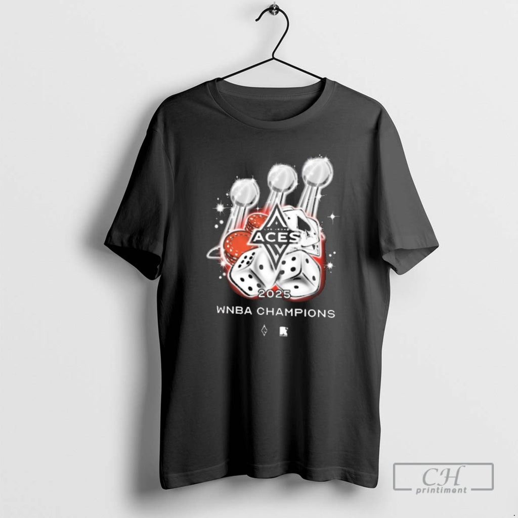 Classic Las Vegas Aces Basketball 2025 Three Time Wnba Champions Fanart Shirt Sweater